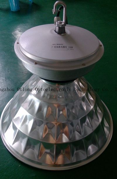 Induction industrial lighting fixtures