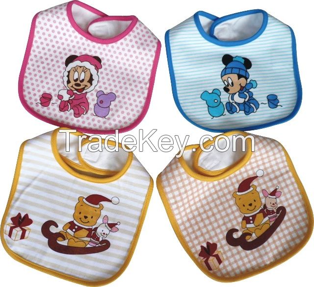 promotion cheap custom cartoon bib