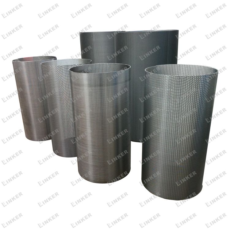 wedge wire screen filters(the minimum slot reaches 0.02mm)