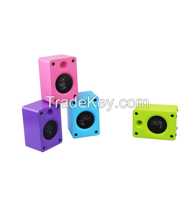 The best quality portable colorful bluetooth speaker from China munufactory