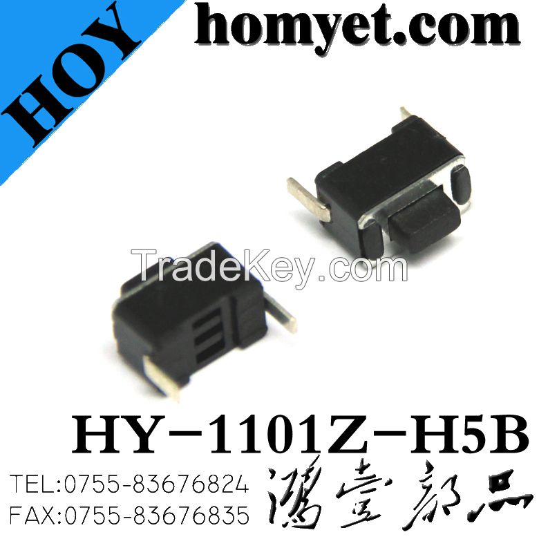 Low price factory supply Tact Switch (HY-1101Z-H5B) 3*6