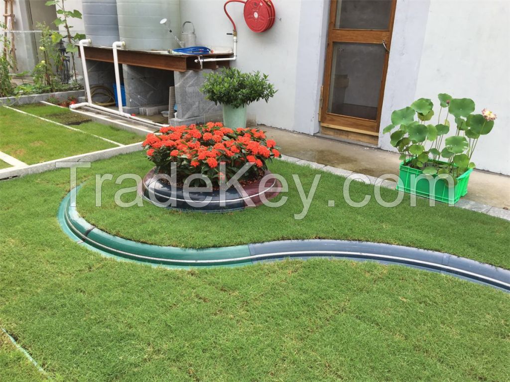 DIY assembly PVC garden edging border, fence edging