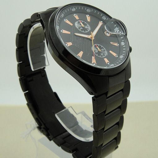 Black Steel Watch