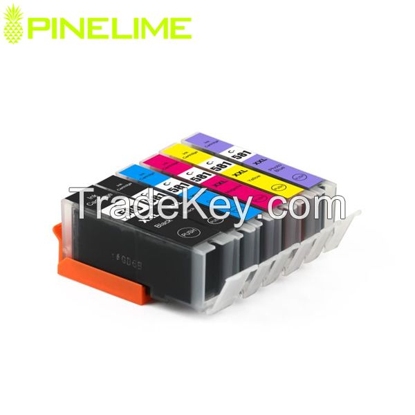 2018 Newly Arrival Compatible Ink Cartridge PGI 580 CLI 581 580xxl 581xxl for Europe Pixma TR7550/TR8550/TS6150/TS6151