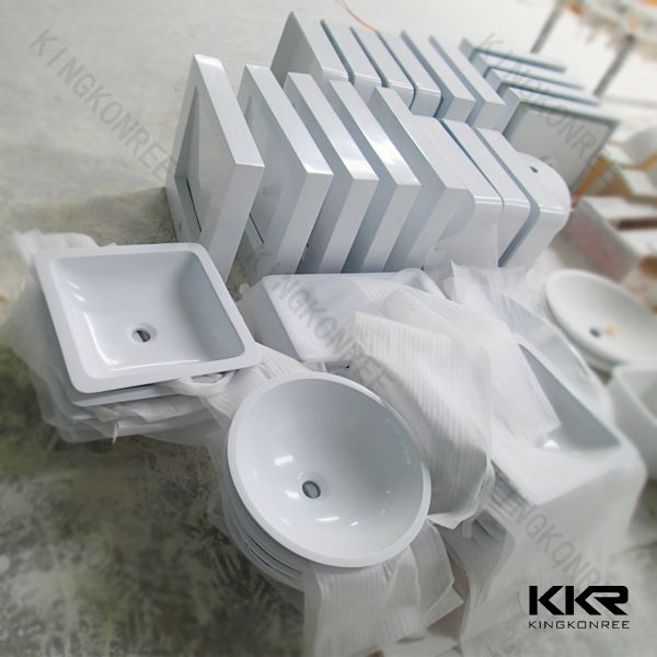 Kingkonree wholesale bathroom sink , pedestal sink