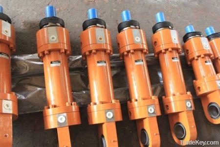 Telescopic hydraulic cylinder