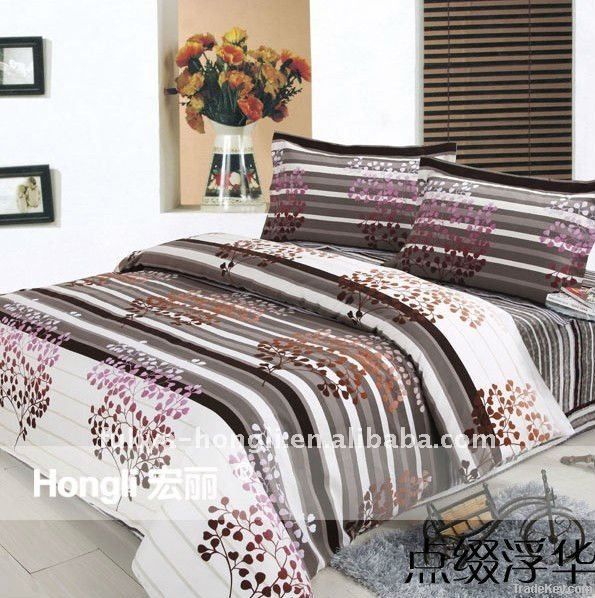 China manufacture comfortable cotton comforter set