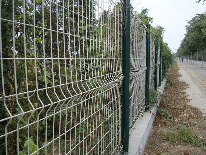 high quality weld wire mesh fence(pvc coated&amp;galvanized)