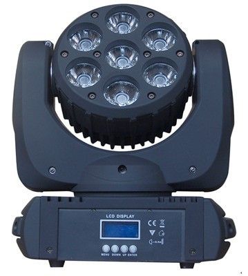 7PCS*10W RGBW Cree LED Moving Head Beam Light