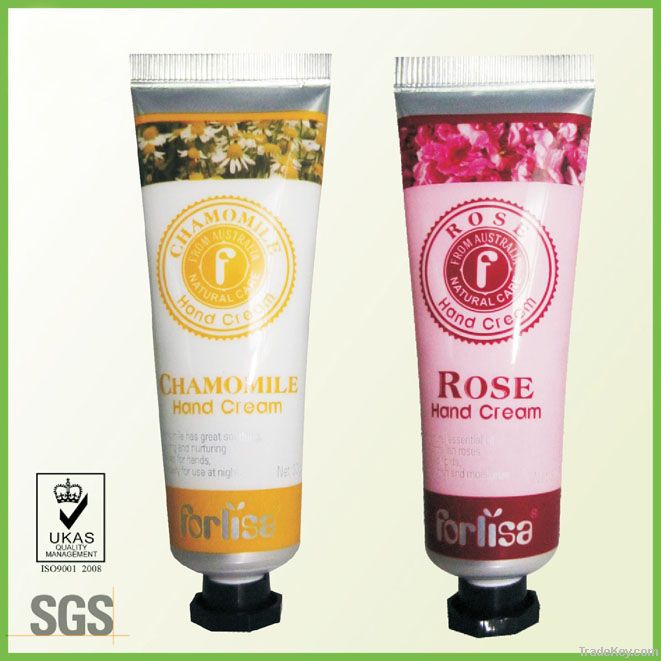 Aluminium hand cream tube