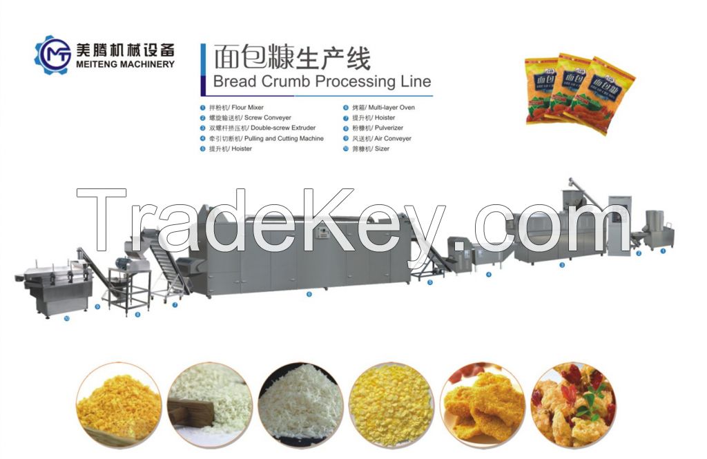 bread Crumb Process line