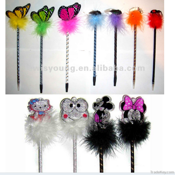 promotional ballpoint pen shape pen feather pen gift pen