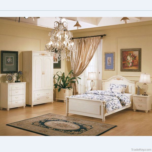 American pastoral style classic bedroom furniture sets furniture sets