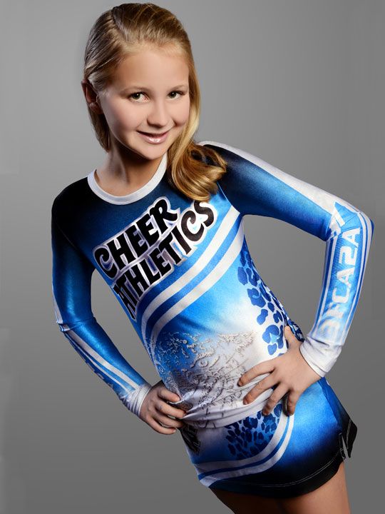 New Style Cute Girls Cheerleading Uniforms