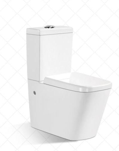 Square Shape Two Piece Ceramic Water Closet