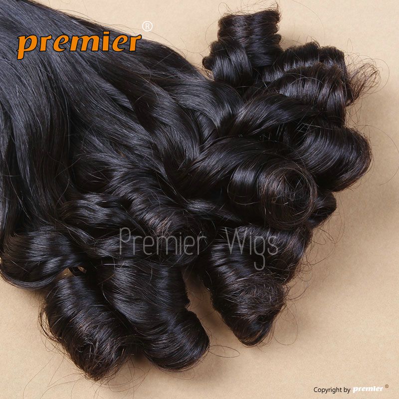 human hair weaving tip curl