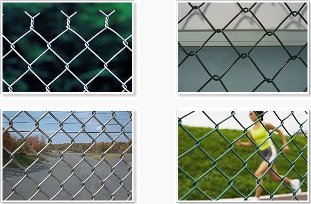 pvc coated chain link fence