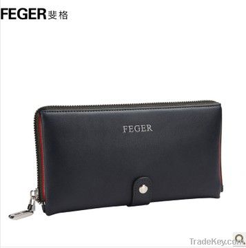 new design leather clutch bag for men