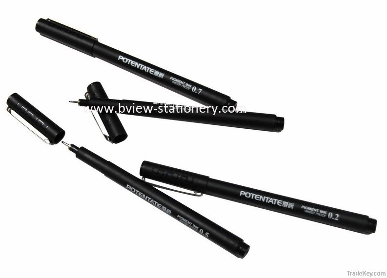 Professional fineliners for designer