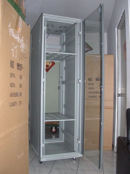 free standing server network cabinet  