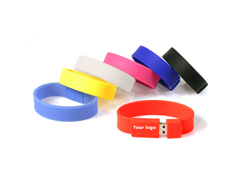 Silicone Bracelet USB