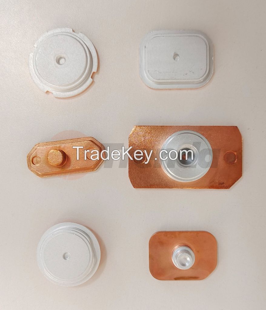 Copper-Aluminum bimetal negative terminal for battery pack