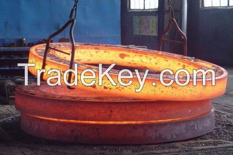 High Quality Competitive Free Forging Parts Flanged Shaft for Mining Equipment