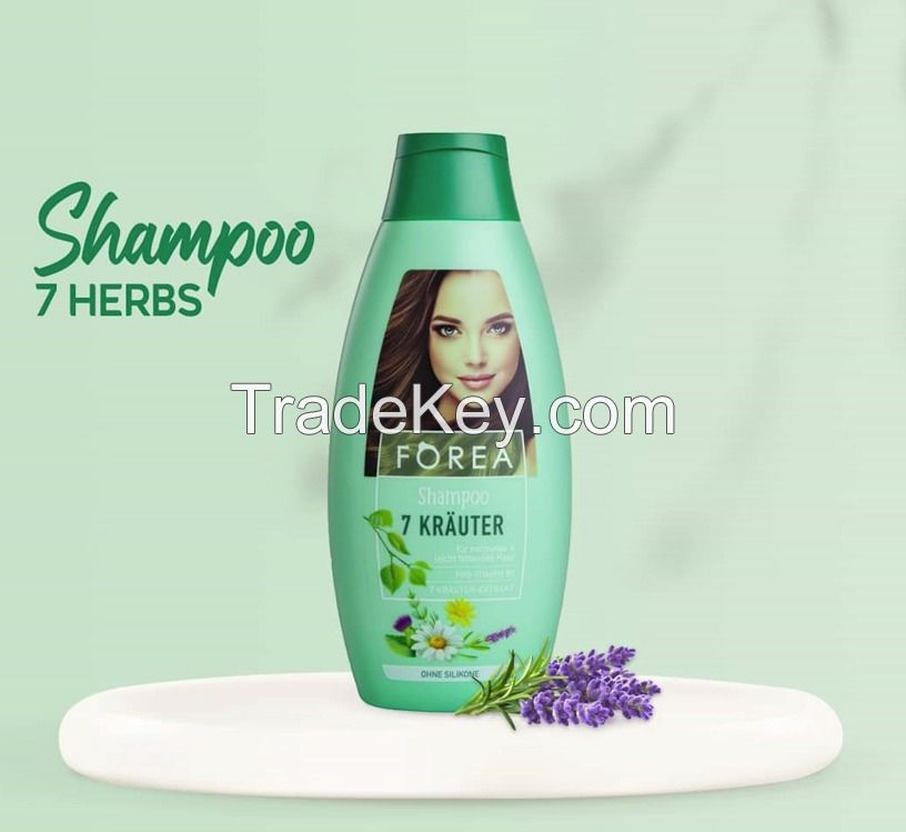 FOREA - 7 herbs shampoo - 500ml -Made in Germany- EUR.1