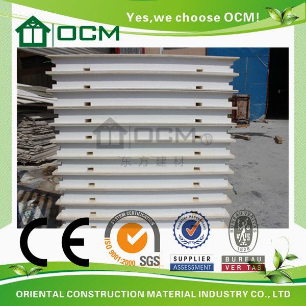 Fireproof mobile house MgO sandwich panel