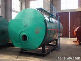 Oil/gas fired boiler