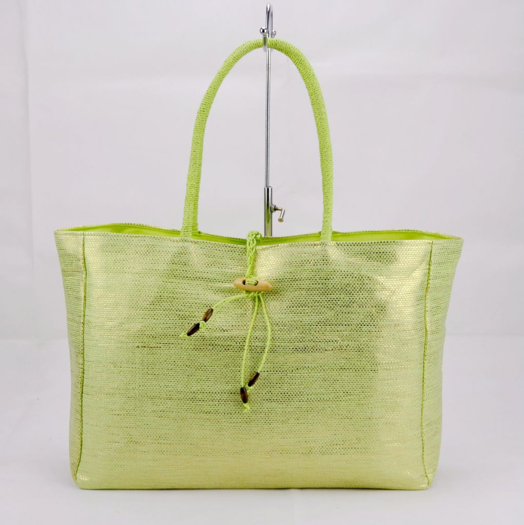 Fashion stylish women straw tote handbags for shopping 