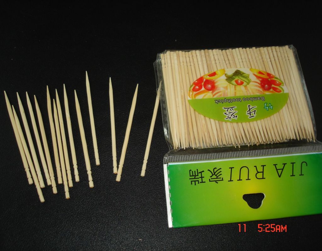 Chinese Single &amp; Double Sharp bamboo / wooden toothpicks  hight quality,lowest price