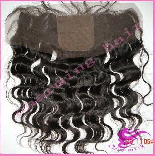 Whole sale and retail Peruvian virgin Remy human hair 13&quot; x 4&quot; body wave silk base frontal