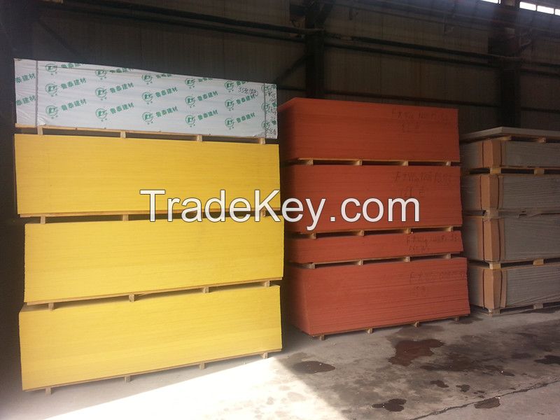 High density fiber reinforced cement board