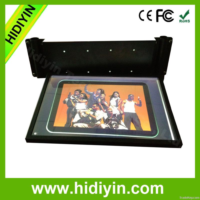 22 inch advertising equipment lcd player bus digital kiosk