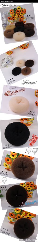 HEIKAMIKorean hair accessories hair donut bud ring set ball head 4 g