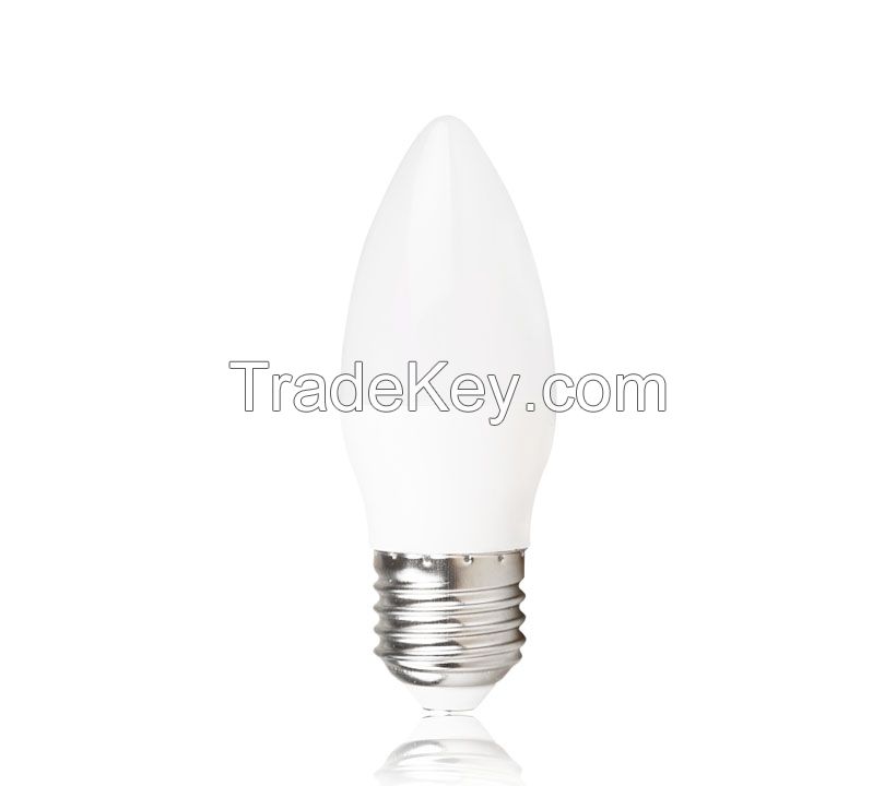 4w led candle light 2700k CE, ROHS approved 