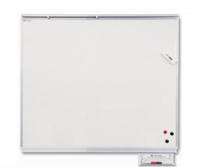  Wall-Mounted Ceramic Steel Writing Boards with Map Hanger