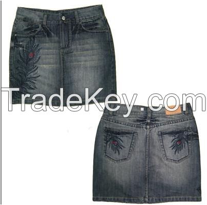 Womens Denim Skirt