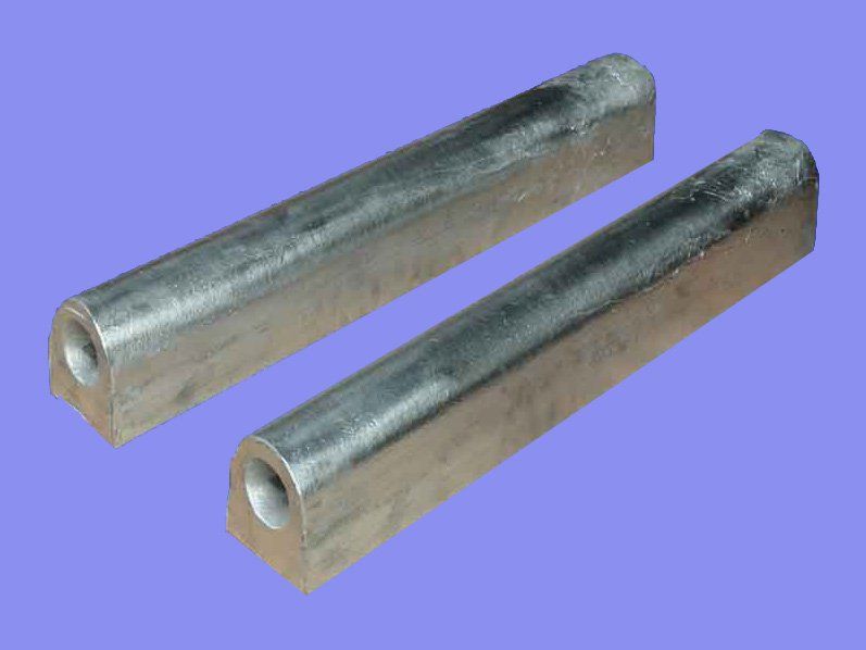 Magnesium alloy sacrificial anodes