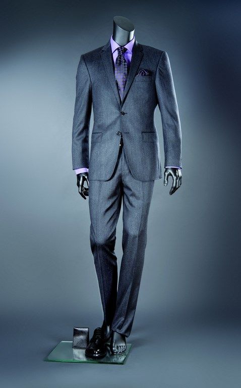 %100 Wool Fomal Suit - Leonardo Moda