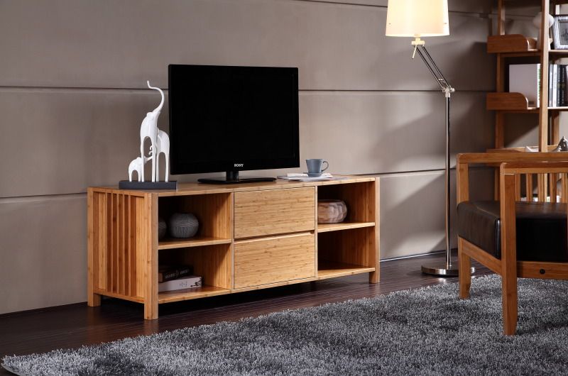 comfortable  practical bamboo TV cabinet