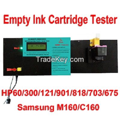 empty cartridge circuit tester machine for hp