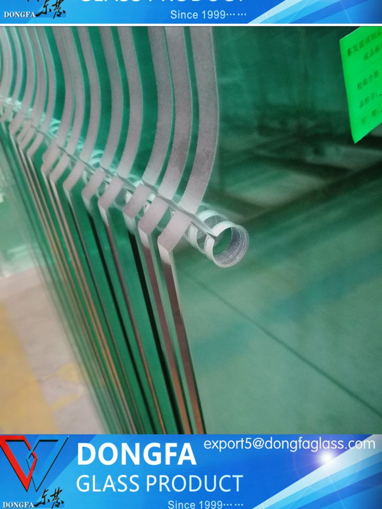 Economical high quality toughened glass for commercial building