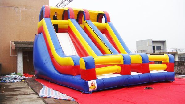 Inflatable castle, tent, water game, arches, obstacles, slide