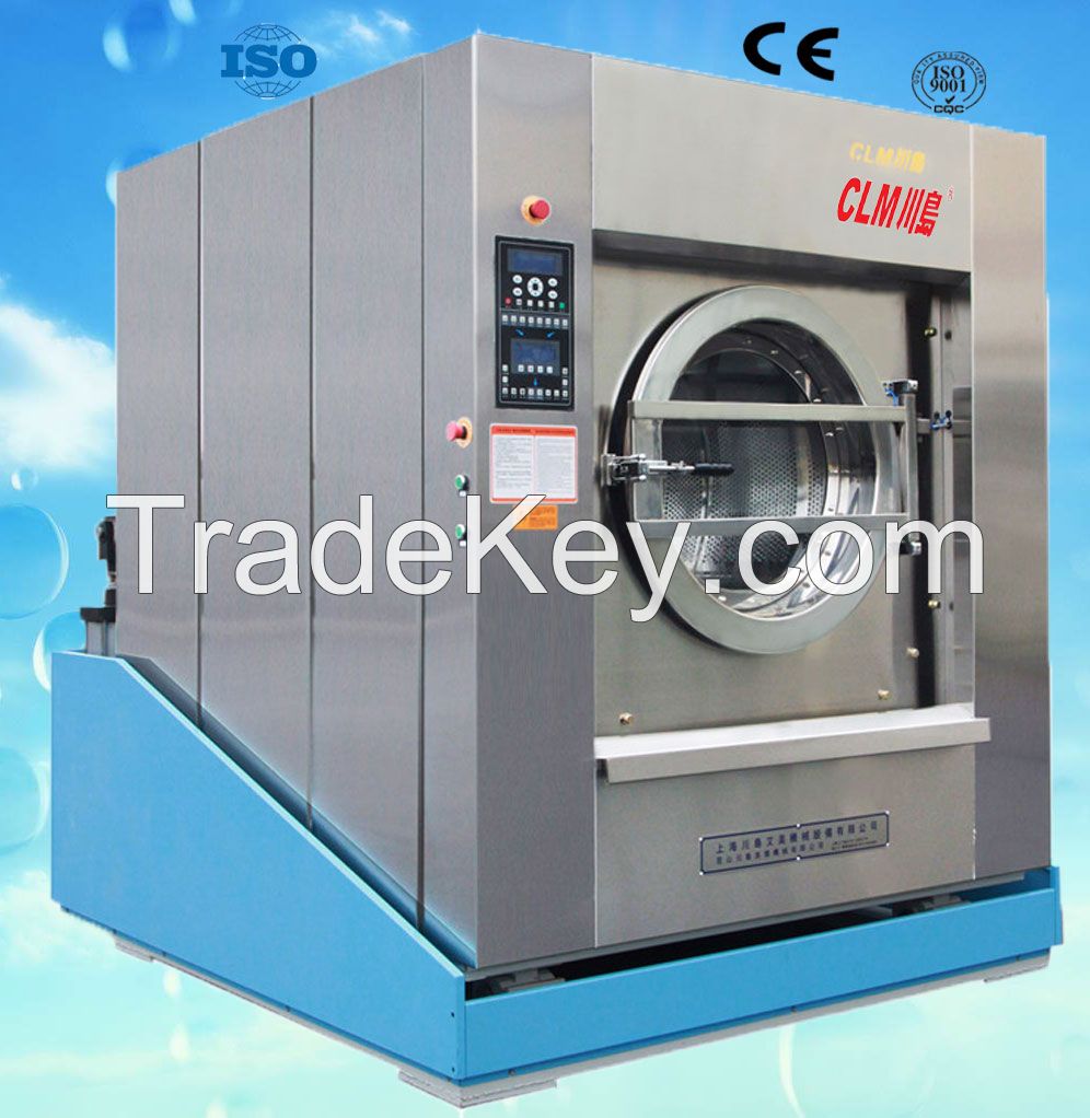 tilting automatic unloading washing machine