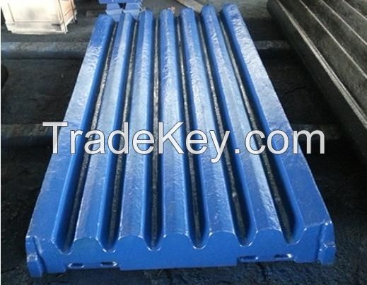 Jaw Plate - High Manganse Ware Parts - Jaw Crusher Parts - Mining Machine