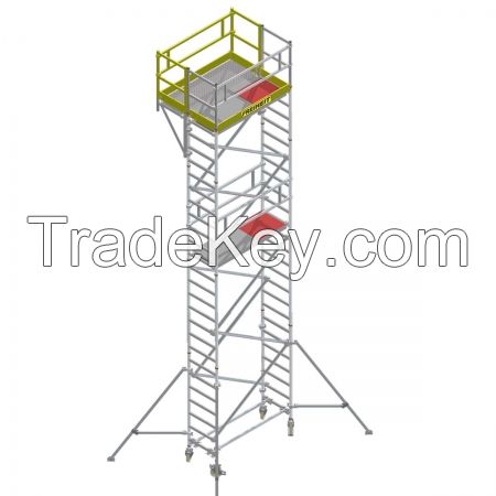 Mobile Scaffold Tower With Cantilever Platform