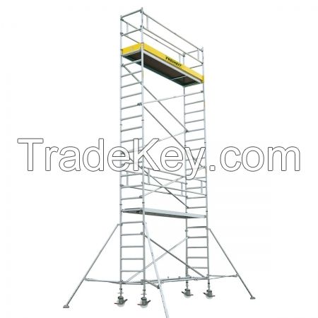 Mobile Scaffold Tower With Stabiliser