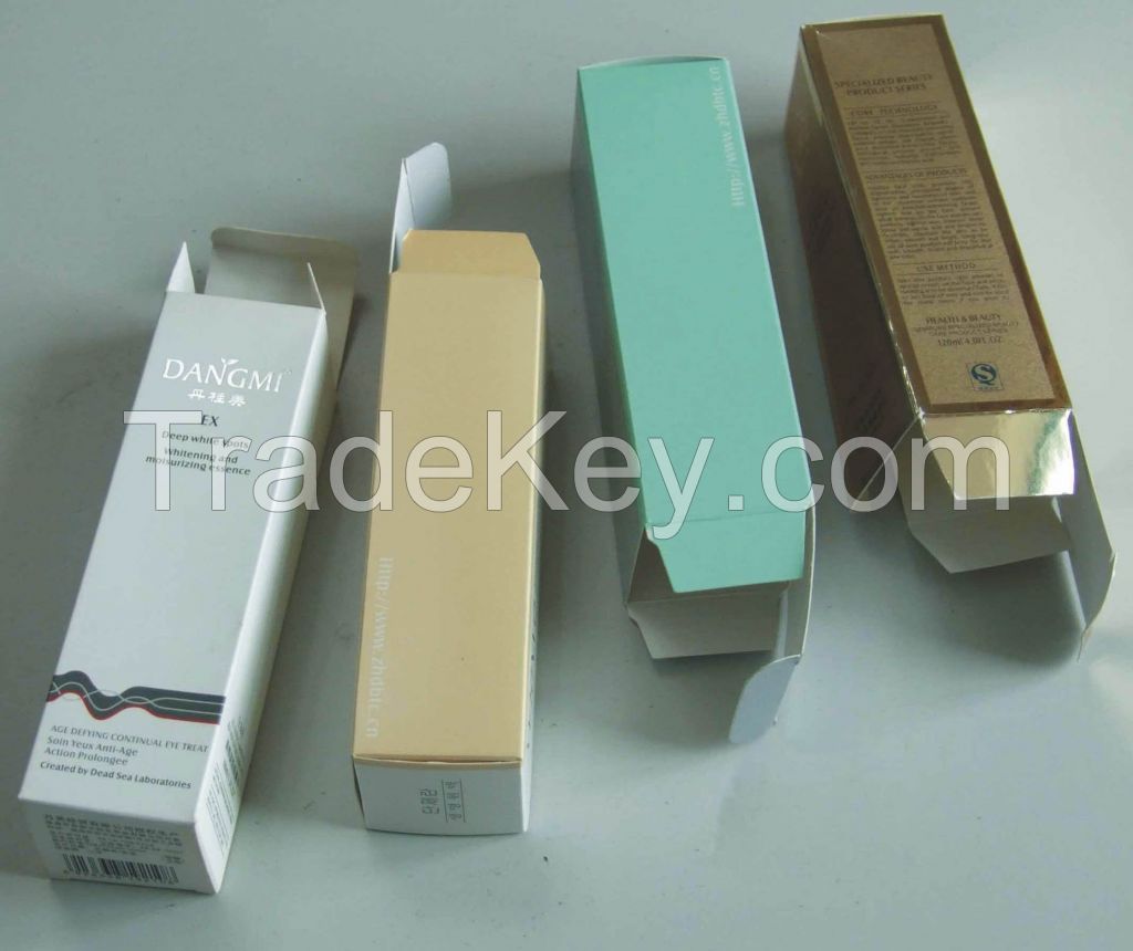 High quality cosmetics packaging box